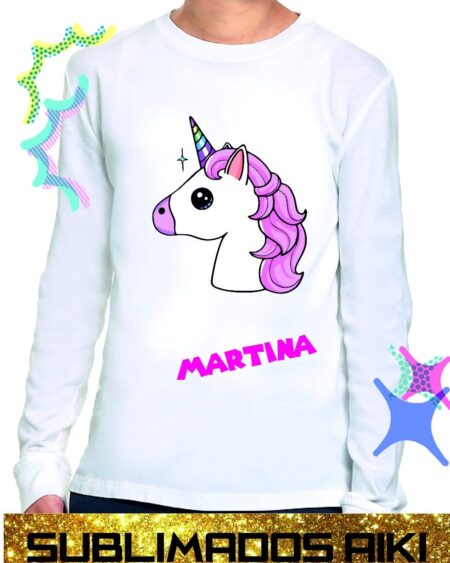 REMERA MANGA LARGA NIÑO MODAL